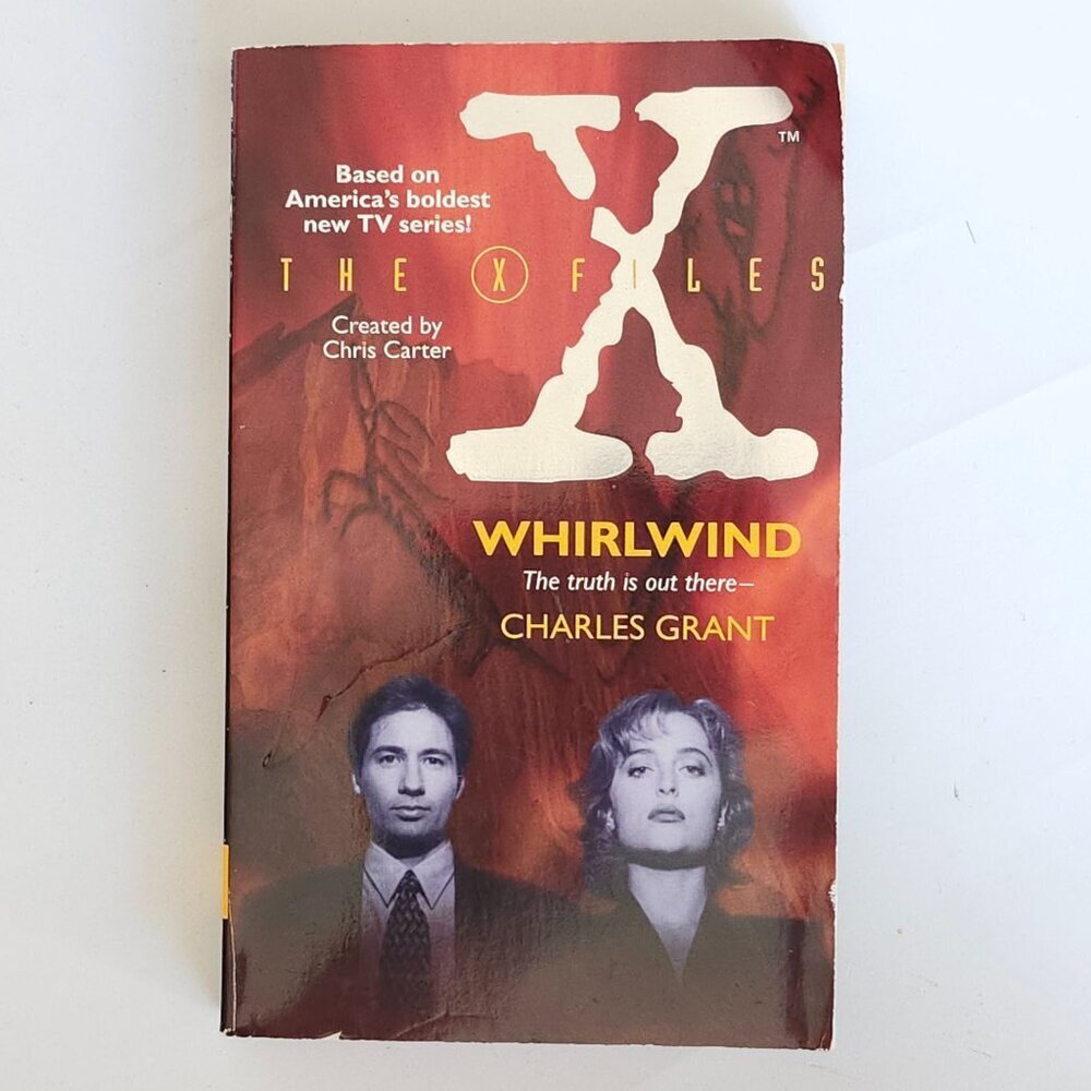 RETRO X-Files Whirlwind by Charles Grant 1995 HarperPrism Paperback